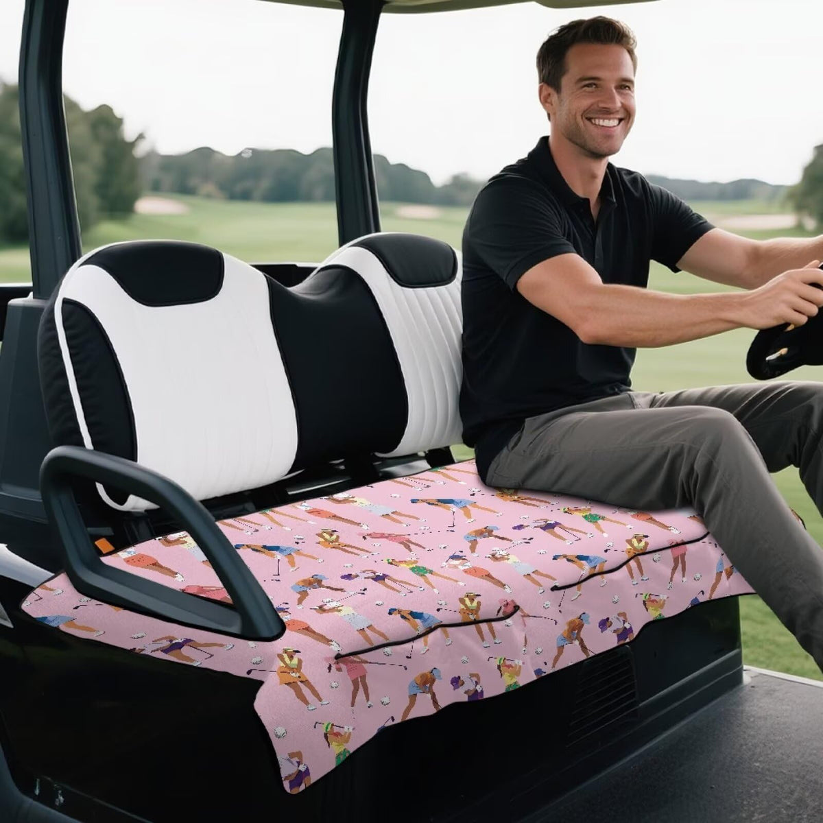 Rarucativ easy installation seat cover fits without tools