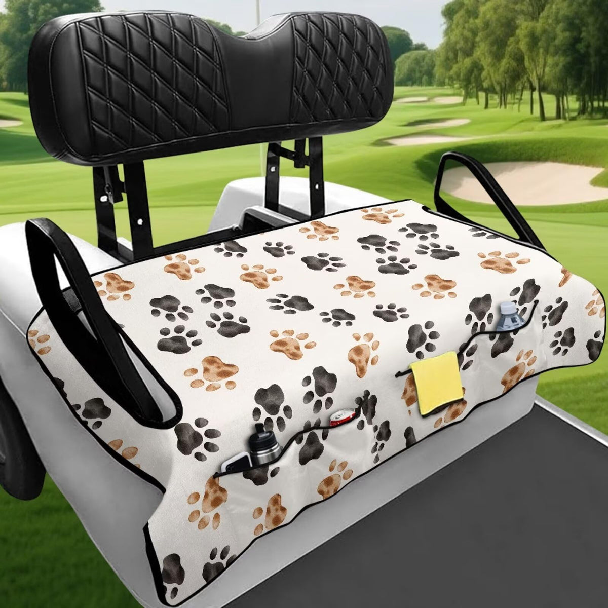 Rarucativ golf cart seat blanket pattern variety enhances style