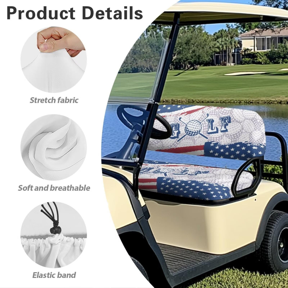 Rarucativ seat cover is easy to care with machine wash option