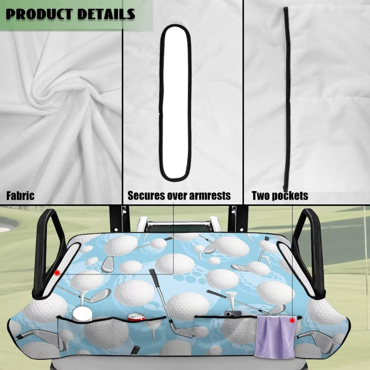 Rarucativ protects seats from heat, cold, and stains
