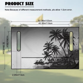 Rarucativ stylish golf cart seat cover enhances your ride with color.