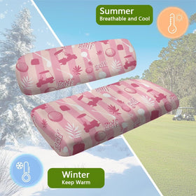 Rarucativ stylish patterns refresh the golf cart interior look