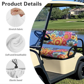 Rarucativ full-coverage seat cover protects cushions from stains and dirt