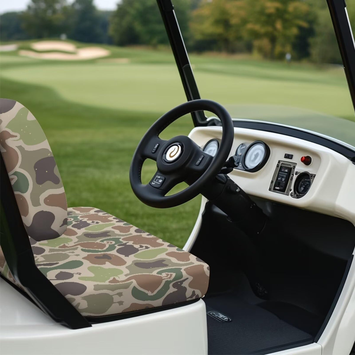 Rarucativ Green Duck Camo texture detail highlights non-slip surface.