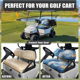 Rarucativ easy-install cover requires no seat removal.