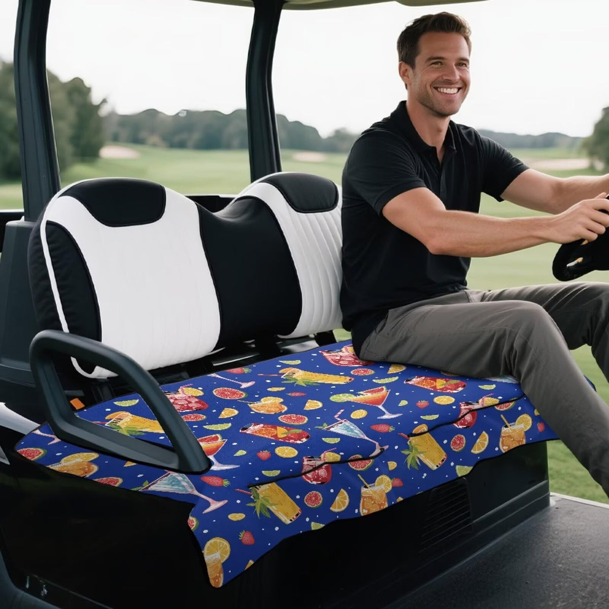 Rarucativ non-slip, abrasion-resistant cover helps prevent shifting and wear