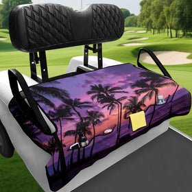 Rarucativ non-slip seat cover stays in place during rides and turns.