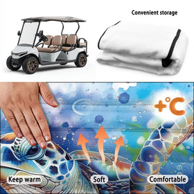 Rarucativ Sea Turtle seat cover protects seats from stains and wear.