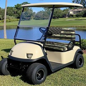 Rarucativ two-person seat cover demonstrates quick, easy installation.