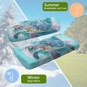 Rarucativ seat-protection golf-cart cover guards against spills.