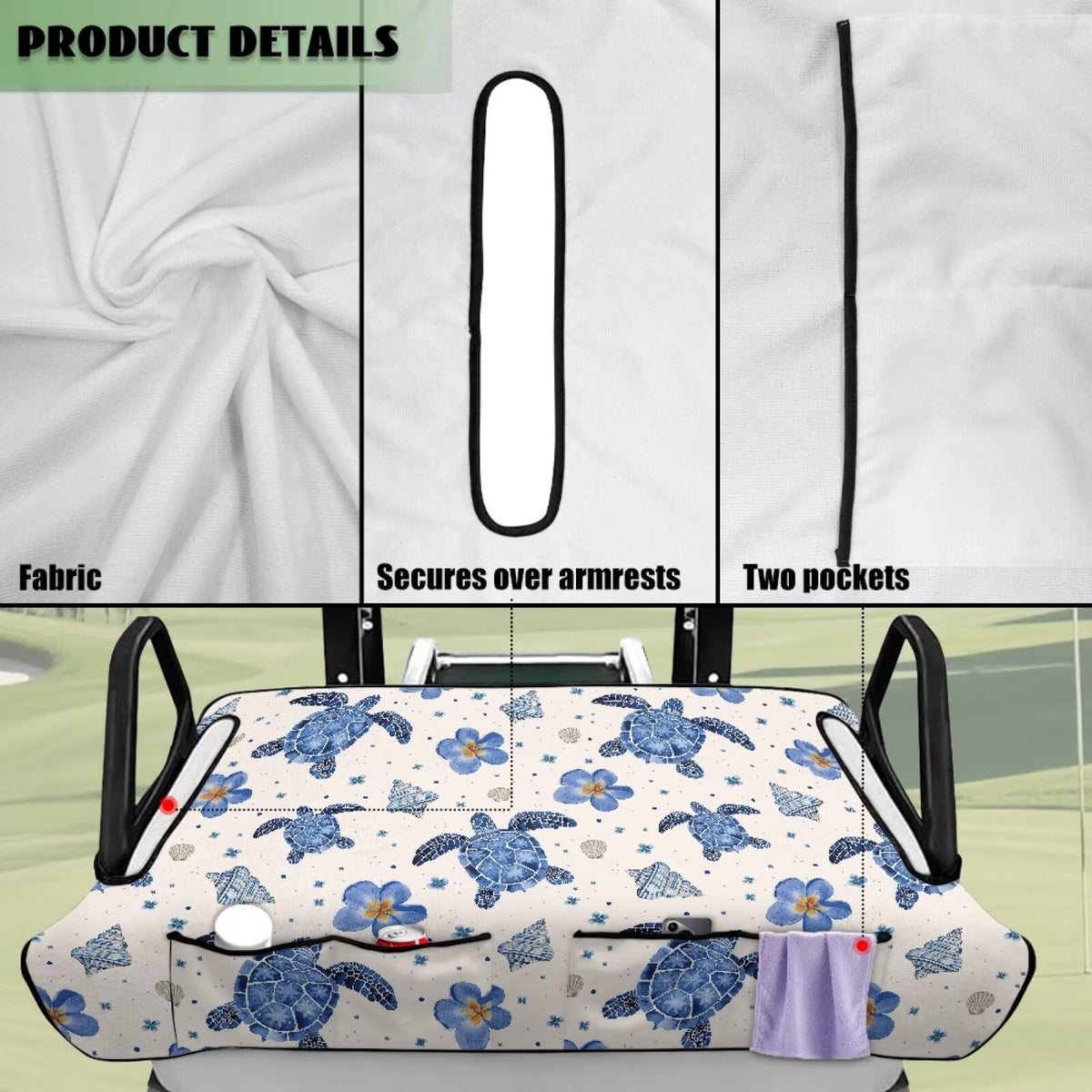 Rarucativ stain-resistant material preserves cushion appearance.