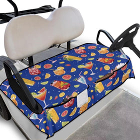 Rarucativ summer fruits seat cover blue adds soft comfort for outdoor golf sessions