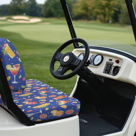 Rarucativ Summer Fruits seat cover non-slip texture stays in place.