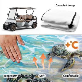 Easy installation of the Rarucativ seat blanket without tools.