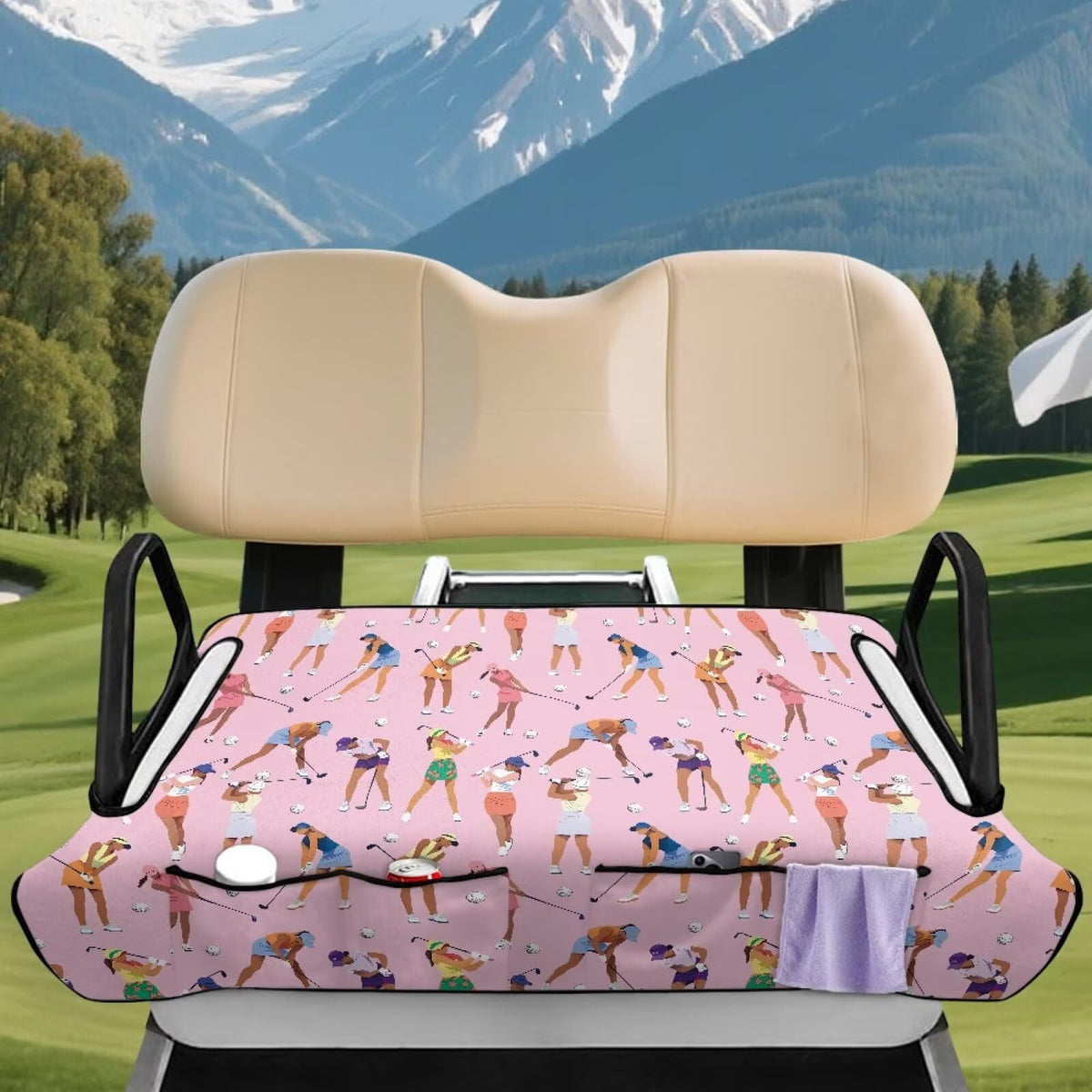 Rarucativ breathable knit fabric keeps seats comfortable during hot days