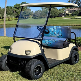 Rarucativ universal-fit design suits EZGO and Club Car seating.