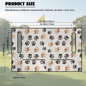 Rarucativ washable golf cart seat blanket for easy cleaning
