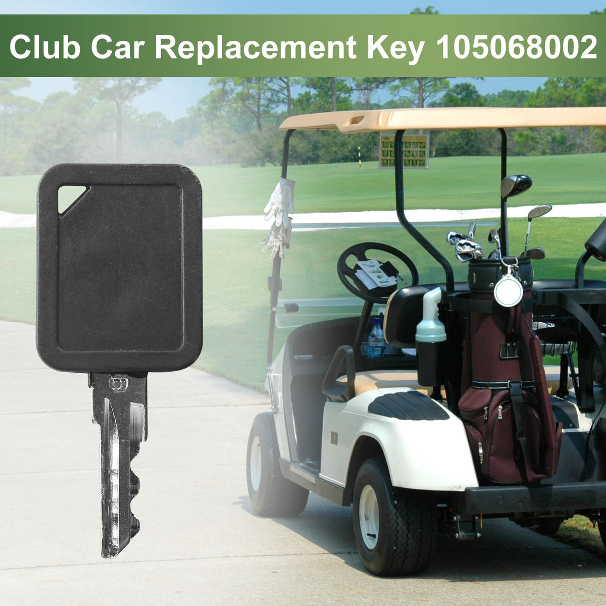 Two replacement keys included for convenient spare or replacement