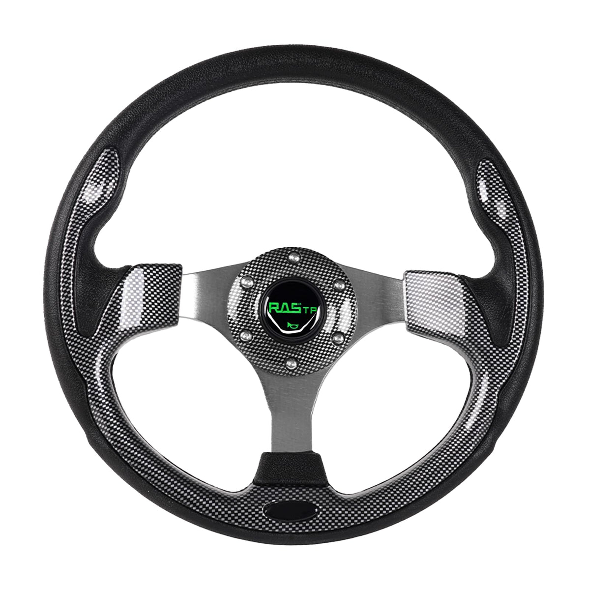 RASTP 12.5 inch steering wheel for Club Car DS with comfortable grip for smooth steering