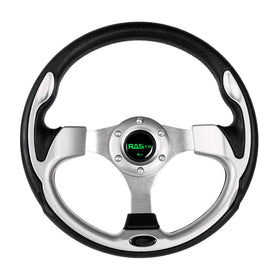 RASTP 12.5-inch steering wheel grip close-up for comfortable handling