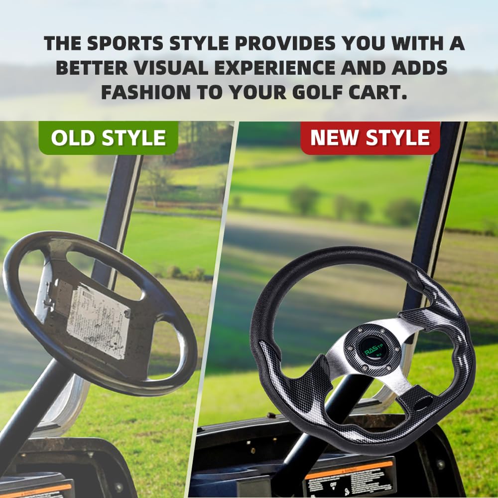 RASTP compatible with EZGO, Club Car, and Yamaha carts for universal upgrade.