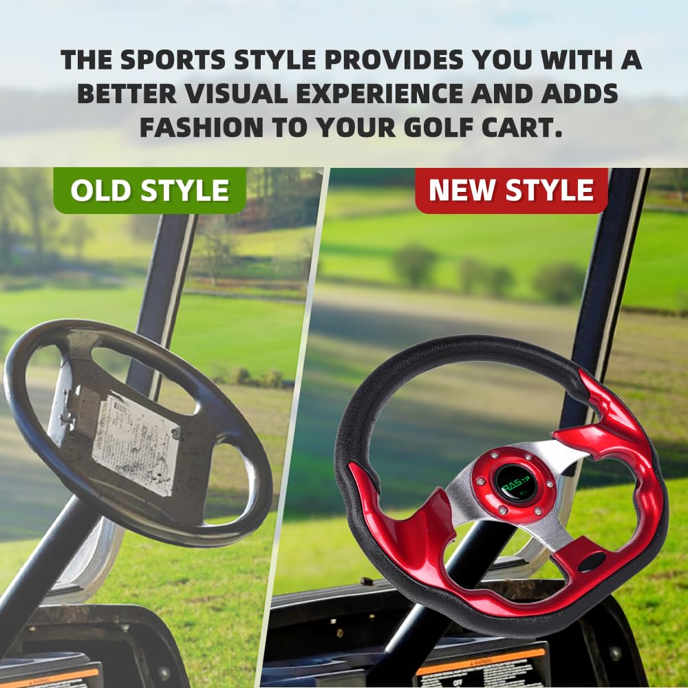 RASTP-compatible with EZGO, Club Car and Yamaha carts for versatile upgrades.