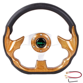 RASTP D-Shape steering wheel 12.6-inch offers easy entry and control.