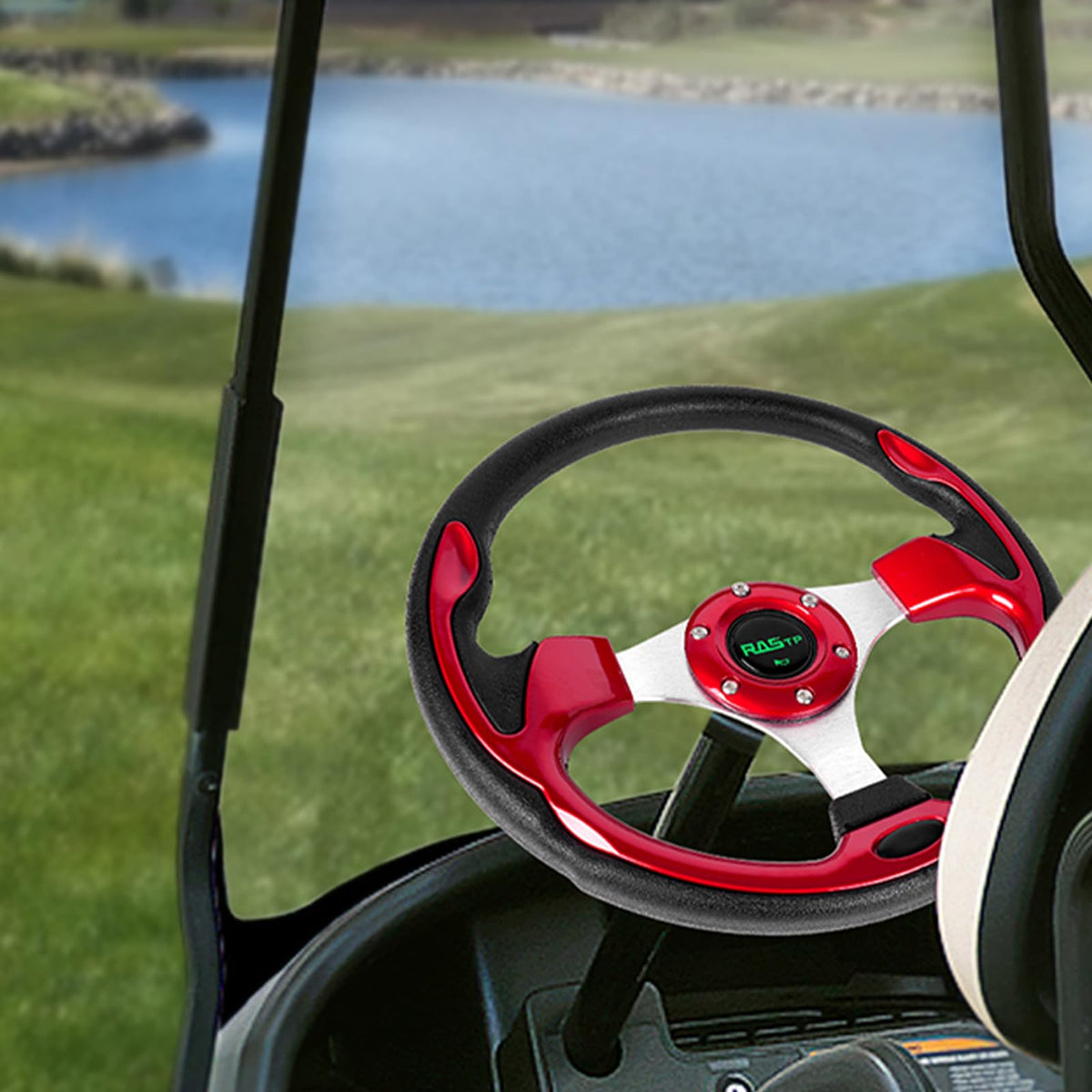 RASTP decorative horn button detail adds stylish touch