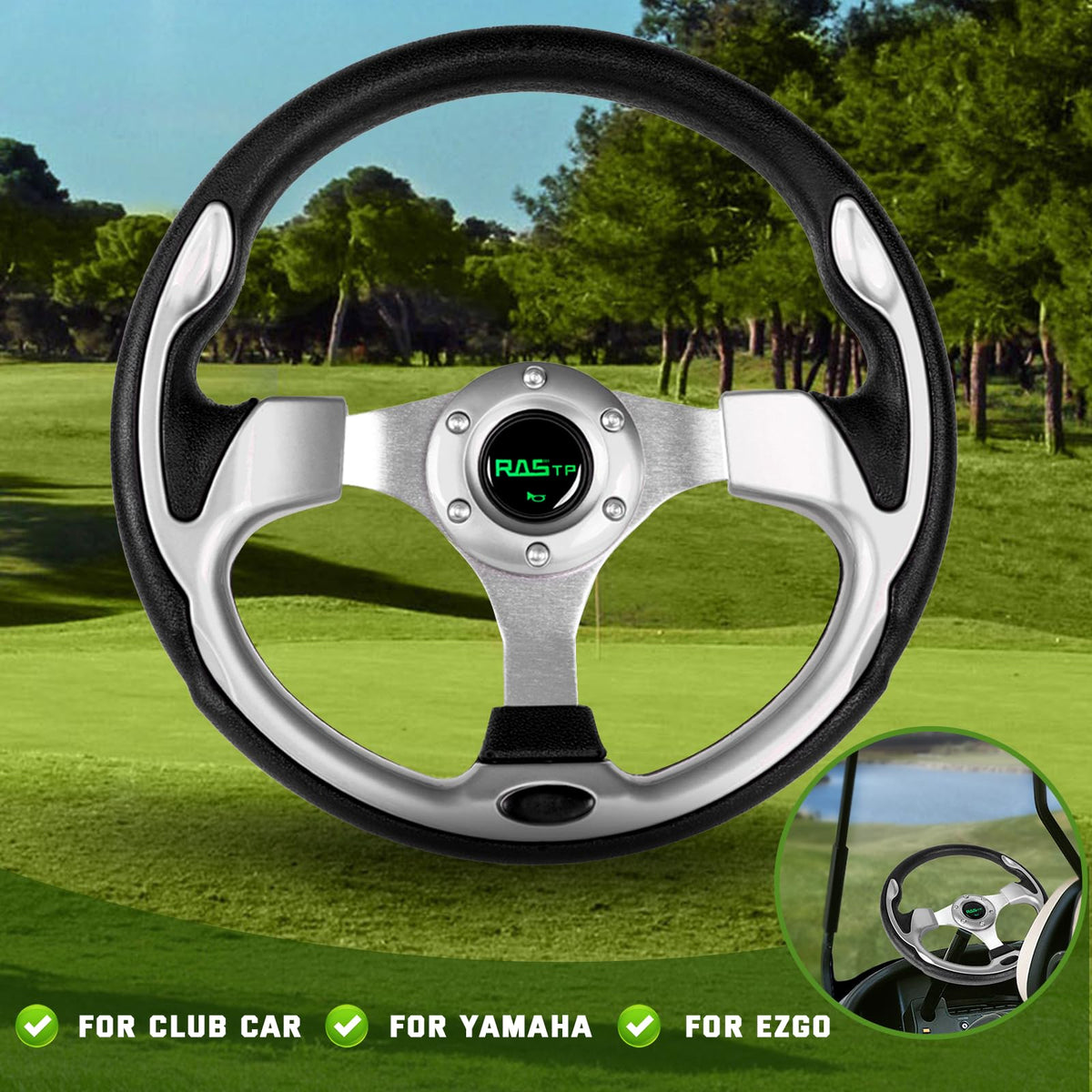 RASTP universal-fit design for Club Car, EZGO, Yamaha models