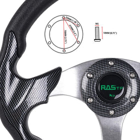 RASTP decorative horn button adds style; horn remains decorative.