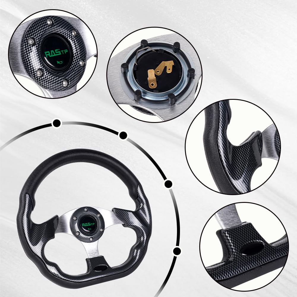 RASTP easy-install upgrade saves time and improves cart aesthetics.
