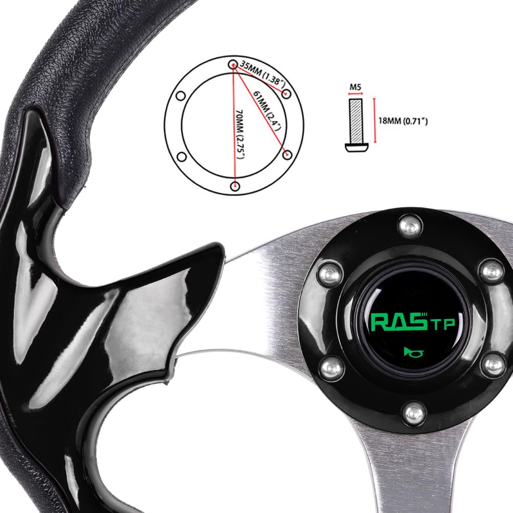 RASTP wheel illustrating compatibility with EZGO, Club Car, Yamaha carts.