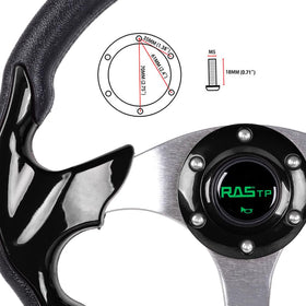 RASTP wheel illustrating compatibility with EZGO, Club Car, Yamaha carts.