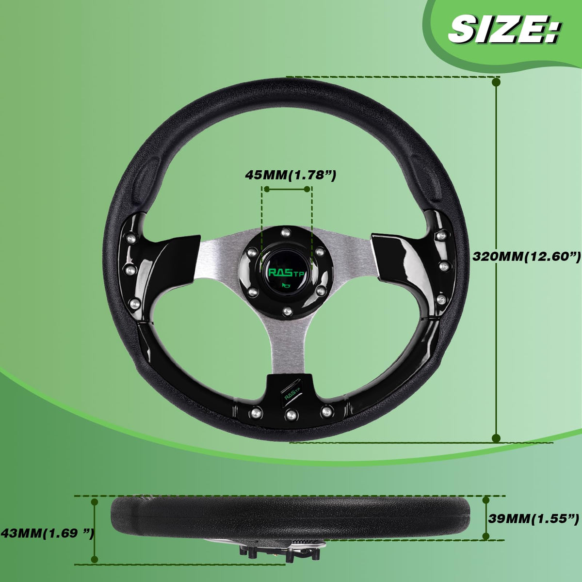 RASTP installation wrench included for quick setup