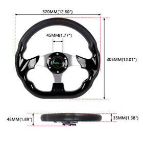 RASTP universal wheel awaiting adapter compatibility for EZGO/Club Car/Yamaha.