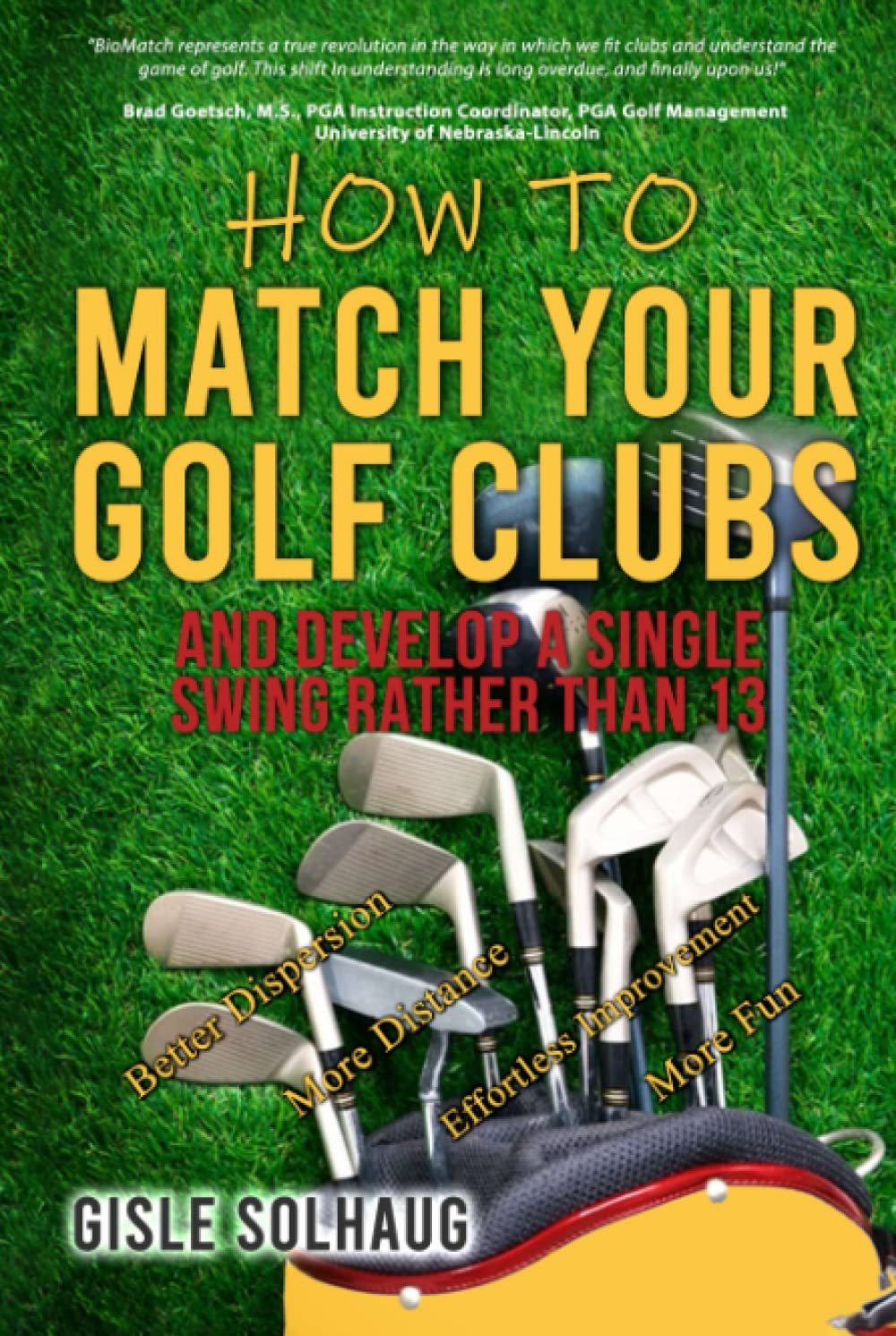 Rational Golf BioMatch butt-end weights help create a unified swing across clubs