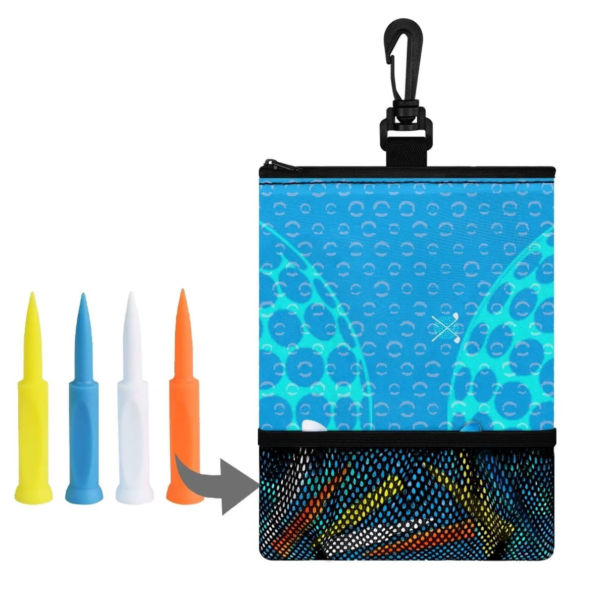 Rchsomd blue print bag supports organization during rounds.
