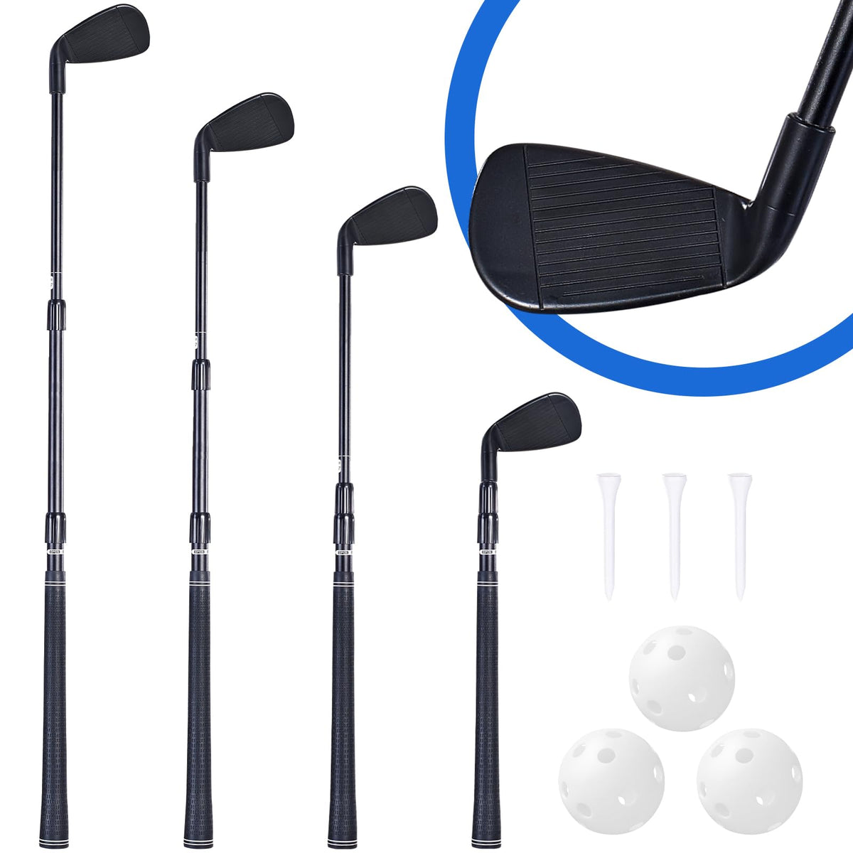 RCROKS golf chipping club with retractable shaft for versatile practice.