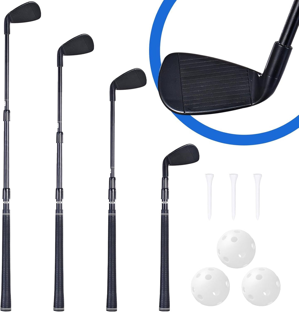 RCROKS collapsible plastic golf club extended length for versatile play