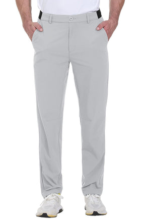 Rdruko golf pants waistband close-up highlights silicone lining for a secure, non-slip fit.