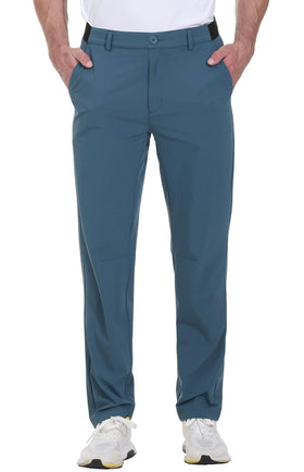 Rdruko golf pants for men in action highlighting dry-fit and quick-dry performance.