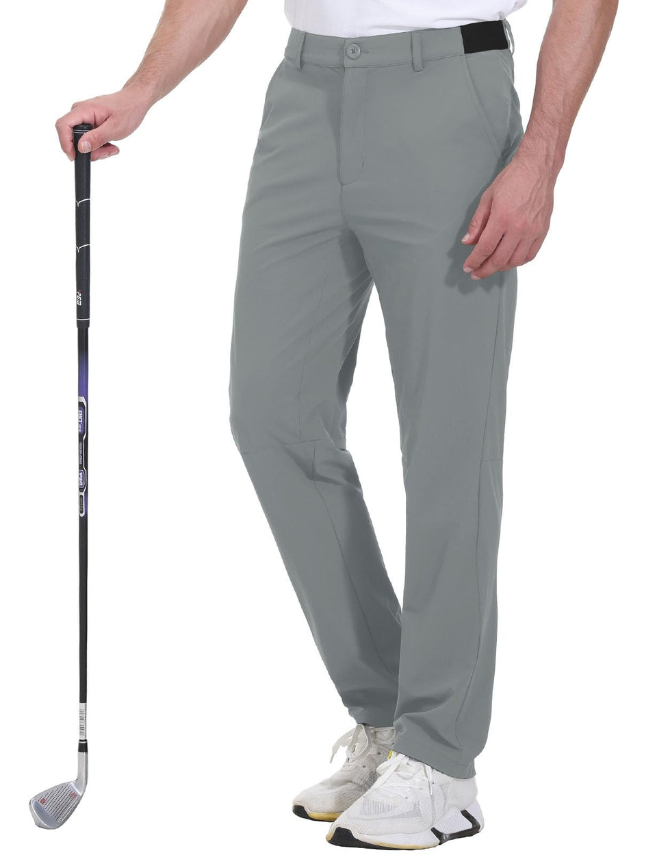 Rdruko golf pants fabric texture close-up showing lightweight, breathable material for all-day comfort.