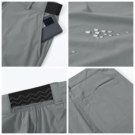 Rdruko golf pants silhouette in relaxed fit suitable for work and leisure.