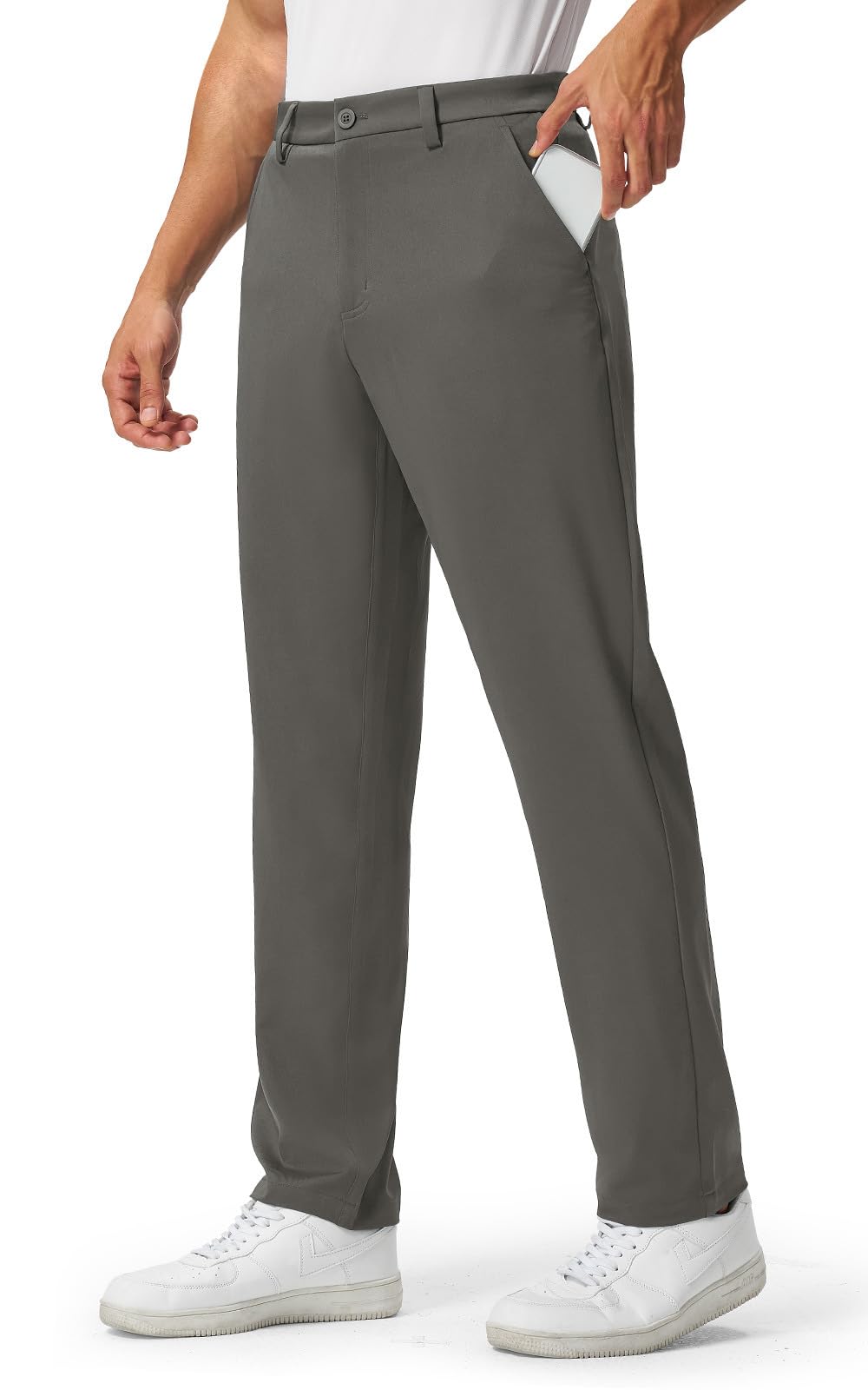 Rdruko golf pants showing five pockets for on-course storage