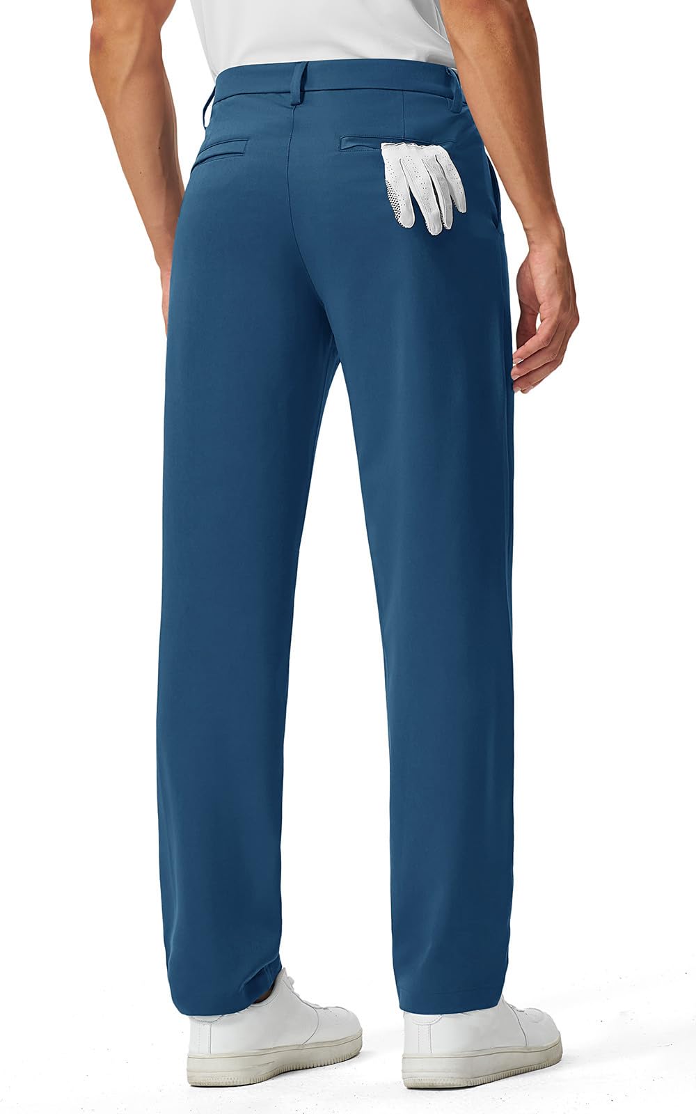 Rdruko pants with a five-pocket setup ideal for essentials on the green