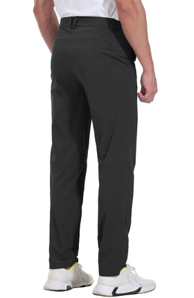 Rdruko golf pants back pocket with secure zip for essentials