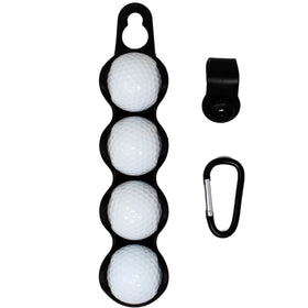 RE GOODS Golf Ball Holder with 4-ball capacity for on-course organization.