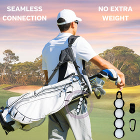RE GOODS Golf Ball Holder in golf kit simplifies game time.