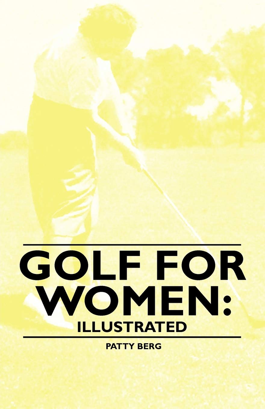 Read Books Golf for Women Illustrated cover, inviting beginners to learn fundamentals with clear diagrams.