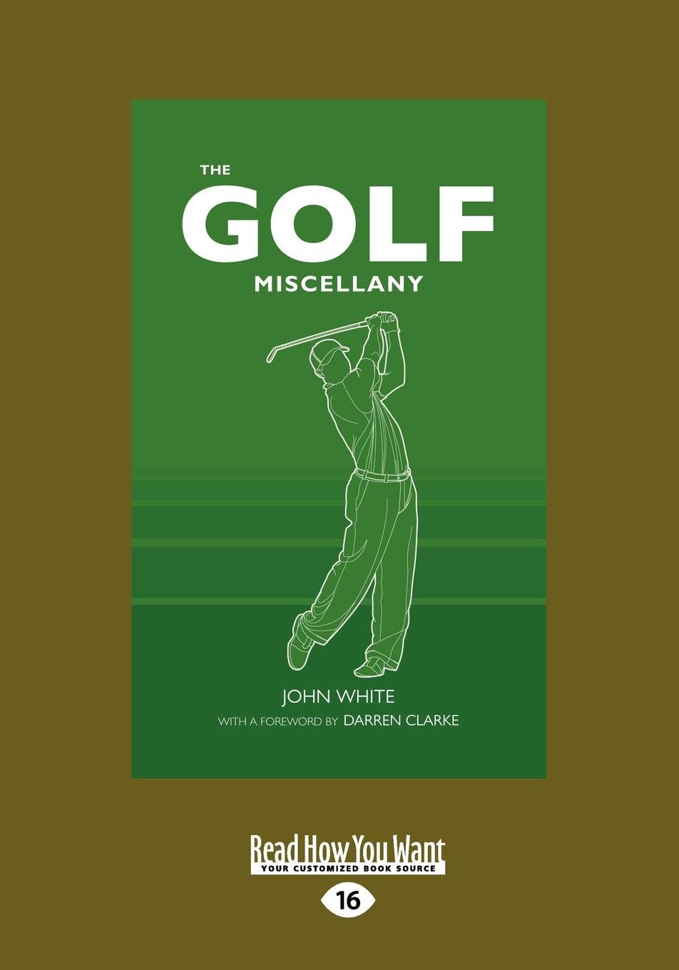 ReadHowYouWant The Golf Miscellany cover, inviting for quick dips and stylish shelf display.